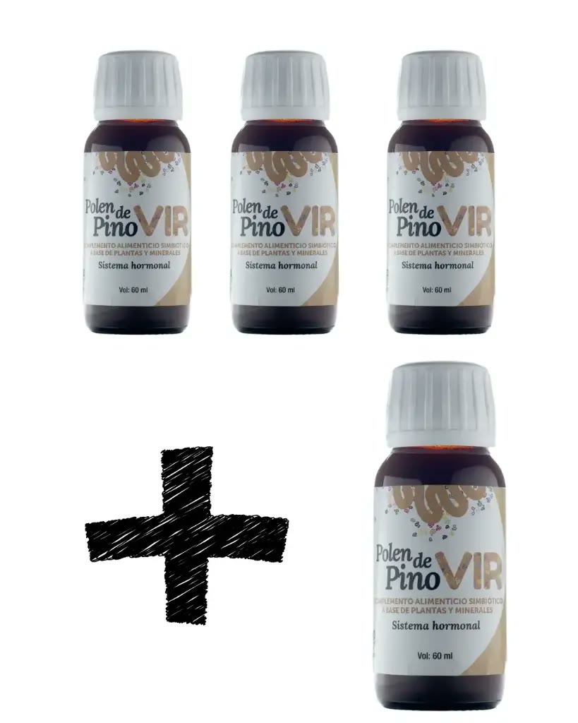Kit Testosterona Natural · Polen de Pino VIVER
